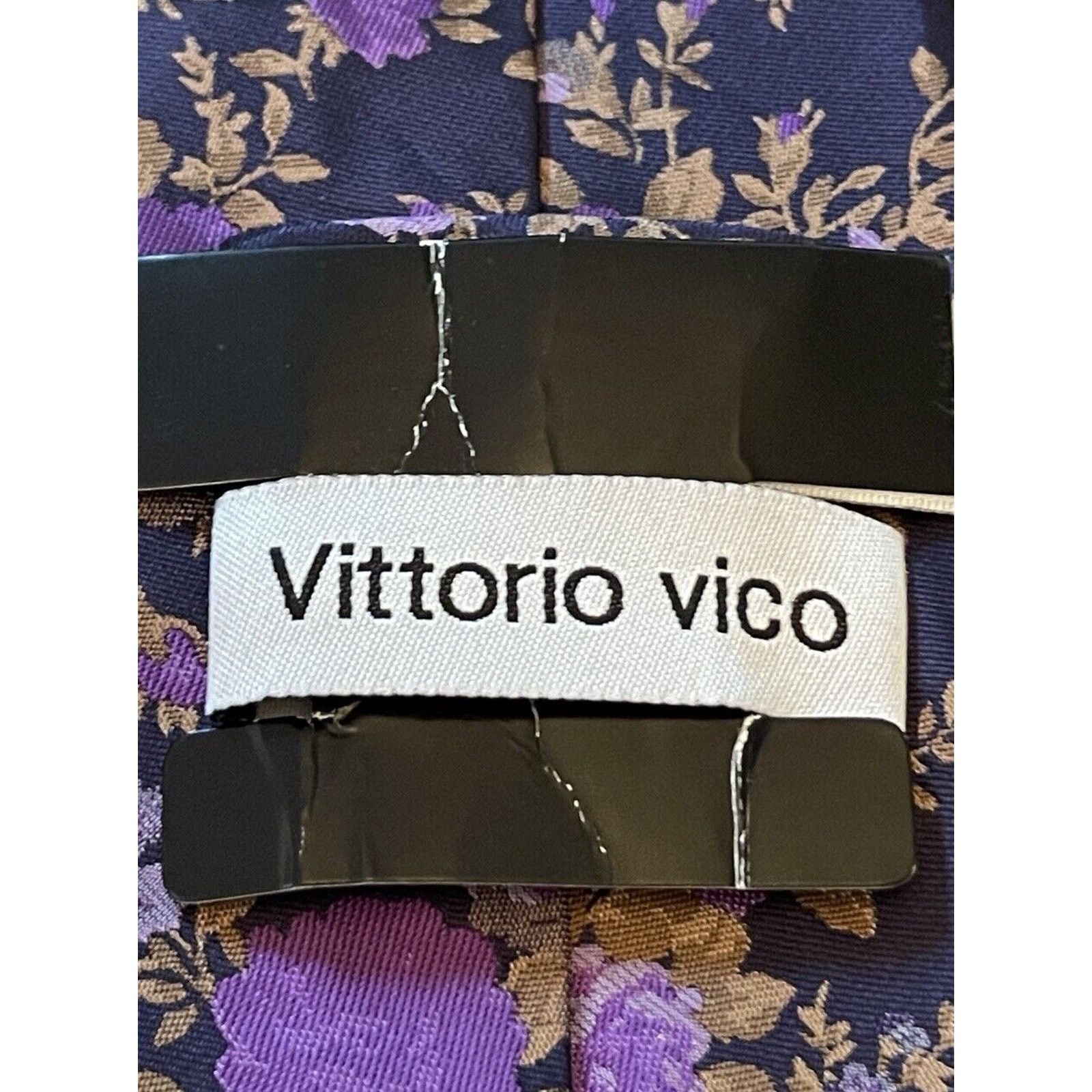 Other Vittorio Vico Purple Blue Hand Made 100% Polyester In China Size ONE SIZE - 8 Thumbnail
