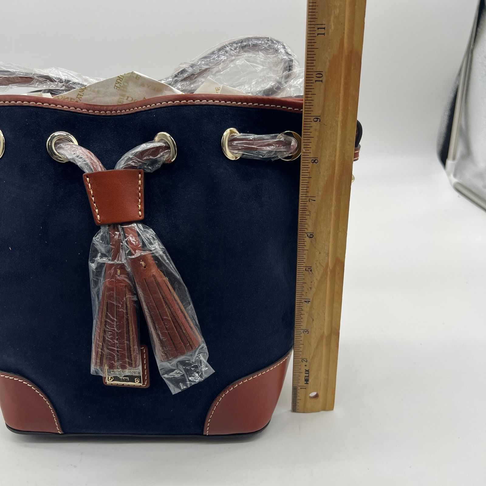 Dooney & Bourke Dooney & Bourke Women Handbags Suede Drawstring Size ONE SIZE - 11 Thumbnail