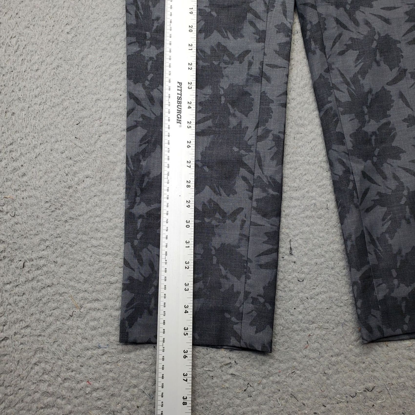 Banana Republic Banana Republic Avery Pants Womens Size 6 Multicolor Floral Stretch Formal Straight Leg Pants Size 28" / US 6 / IT 42 - 3 Thumbnail