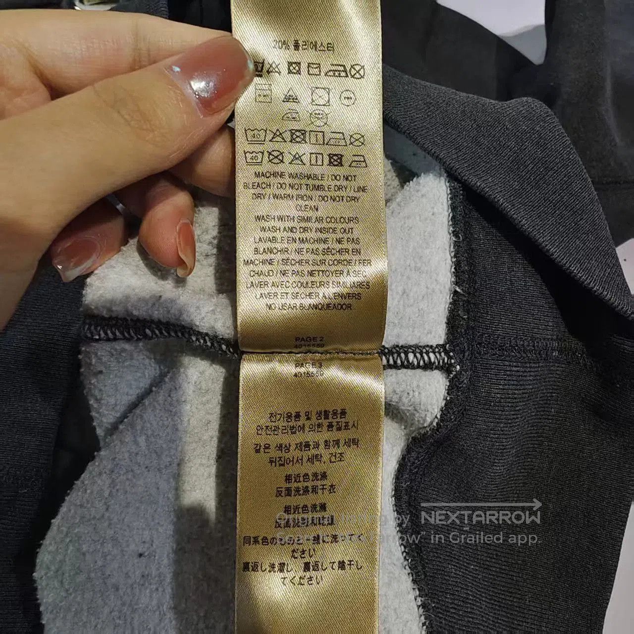 Burberry burberry dark gray embroidered hoodie jacket. Size US XL / EU 56 / 4 - 8 Thumbnail