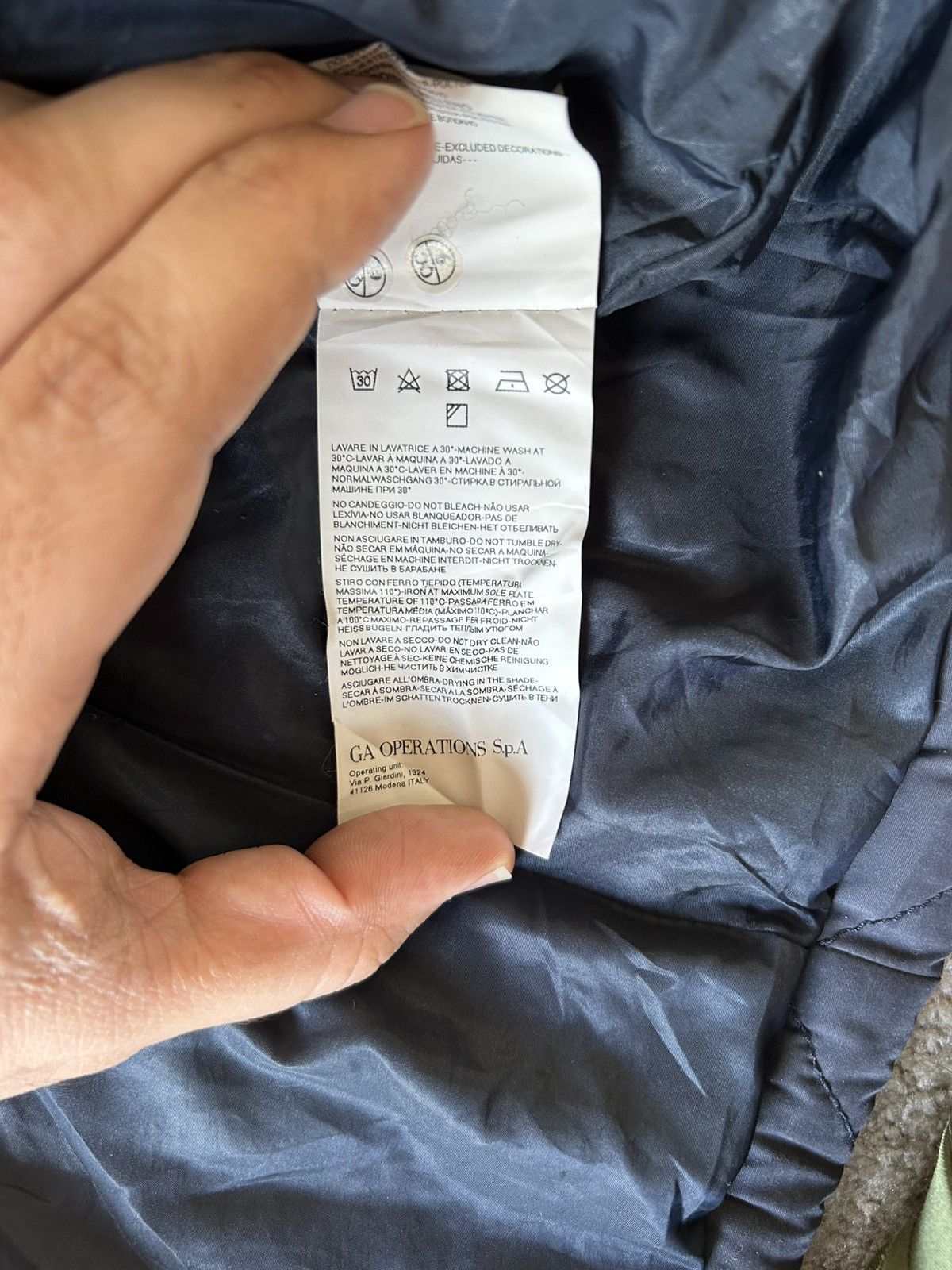 Other Armani Jeans Navy Quilted Coat Men’s Small Size US S / EU 44-46 / 1 - 11 Thumbnail