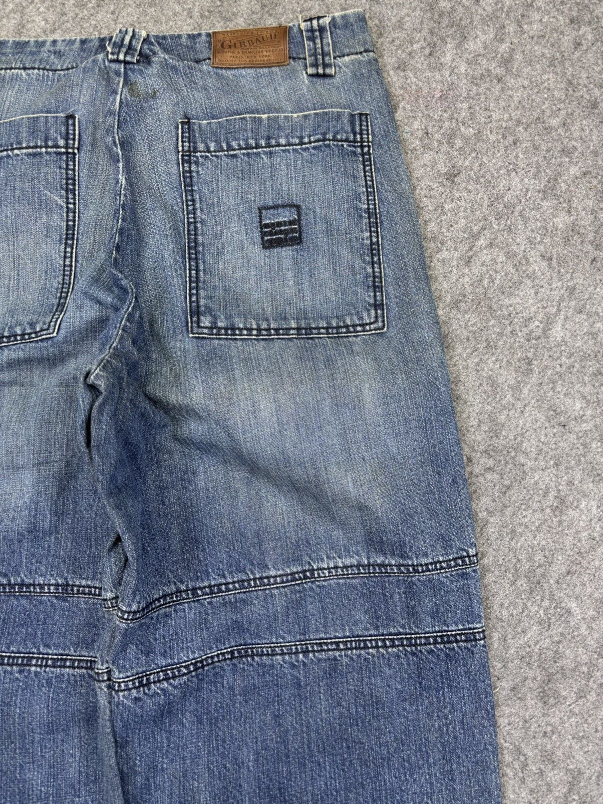 Marithe + Francois Girbaud 💥Super Baggy💥MFG Multipocket Double Knee Style Denim F888 Size US 36 / EU 52 - 9 Thumbnail
