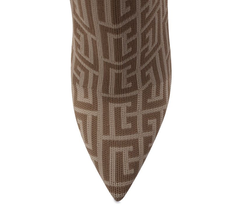 Balmain o1y0625 Ankle Boots in Brown Size US 6 / IT 36 - 3 Thumbnail