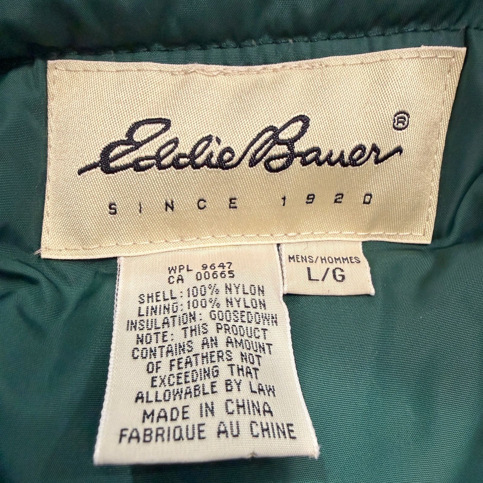 Eddie Bauer Vintage Eddie Bauer Goose Down Parka Jacket Men's Large Size US L / EU 52-54 / 3 - 5 Thumbnail