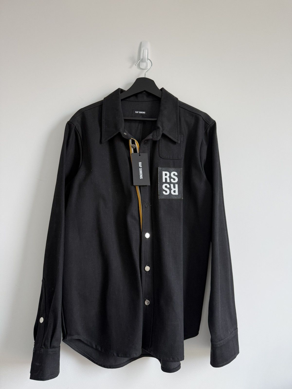 Raf Simons Raf Simons AW16 Black Denim Shirt Size US L / EU 52-54 / 3 - 1 Thumbnail