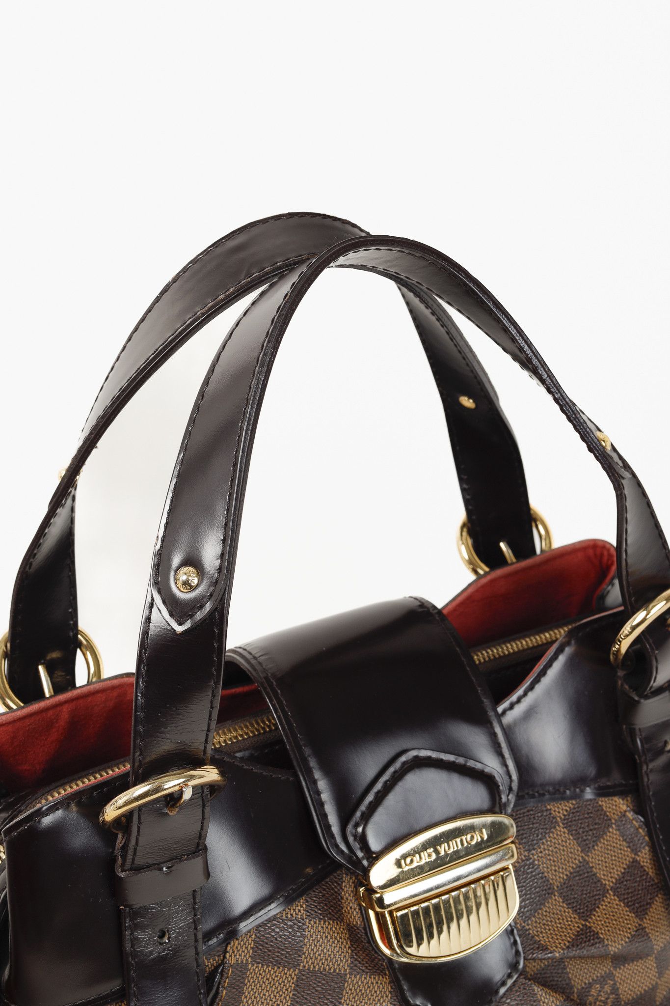 Louis Vuitton Louis Vuitton Damier Ebene Sistina PM Double Handle Bag Size ONE SIZE - 7 Thumbnail