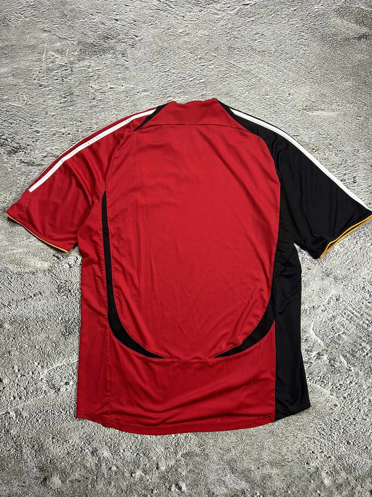 Adidas × Vintage Adidas Germany 2005 2007 vintage jersey away red black Size US XL / EU 56 / 4 - 7 Thumbnail