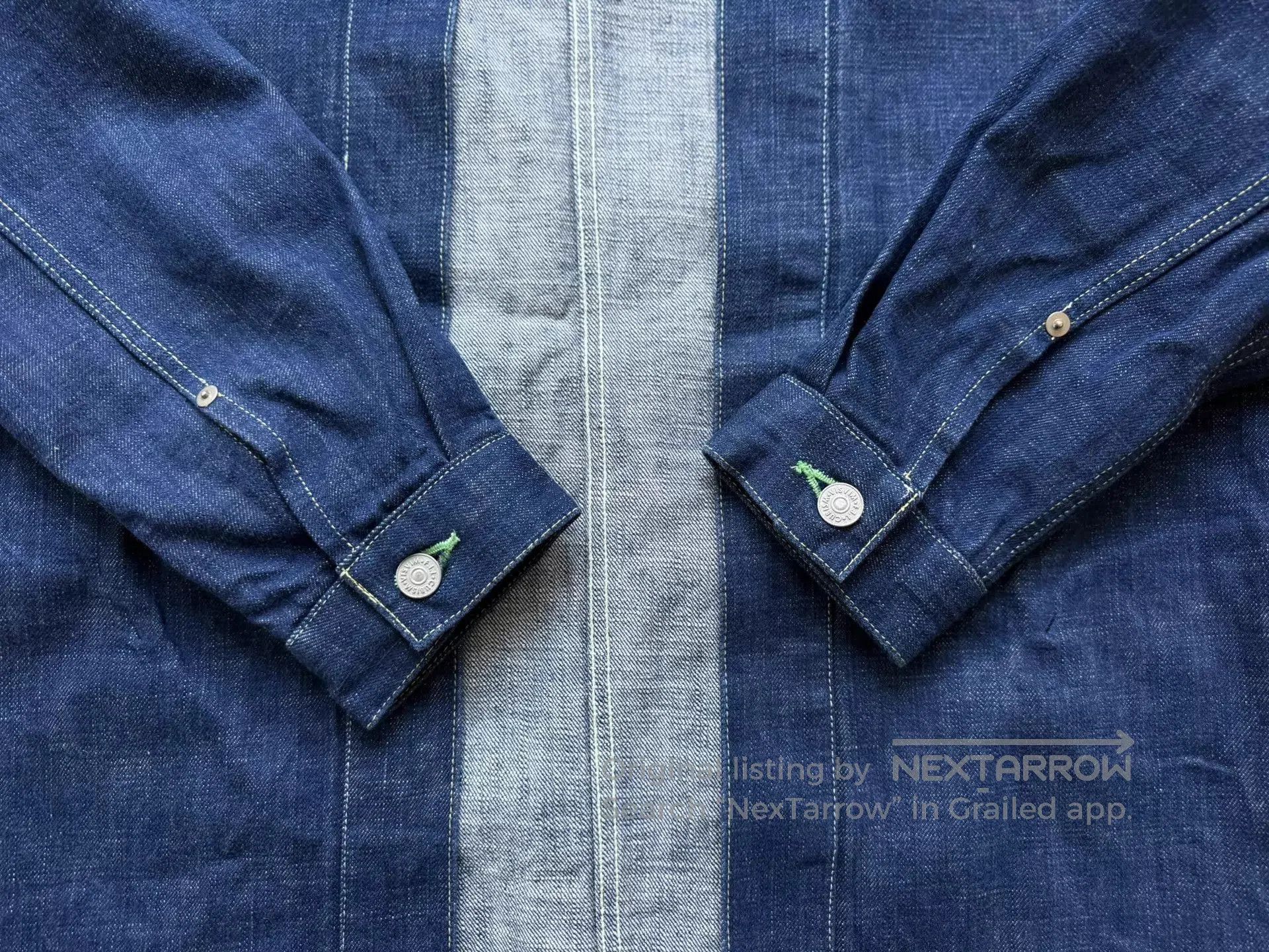 Visvim Blue Long Sleeve Light Jacket Size M. Size US M / EU 48-50 / 2 - 7 Thumbnail
