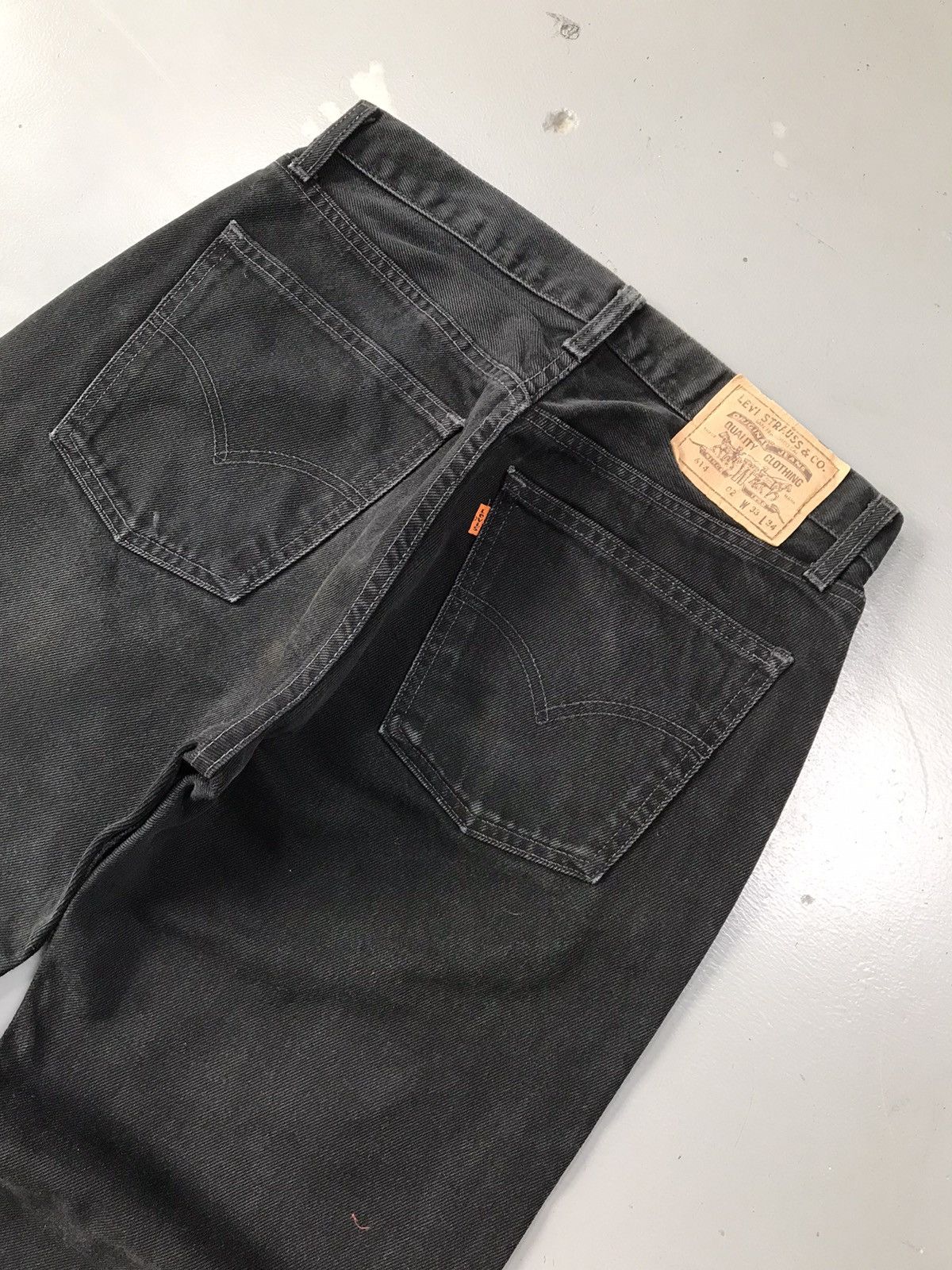 Levi's × Vintage Vintage Levi’s 614 orange tab street fit denim Size US 32 / EU 48 - 8 Thumbnail