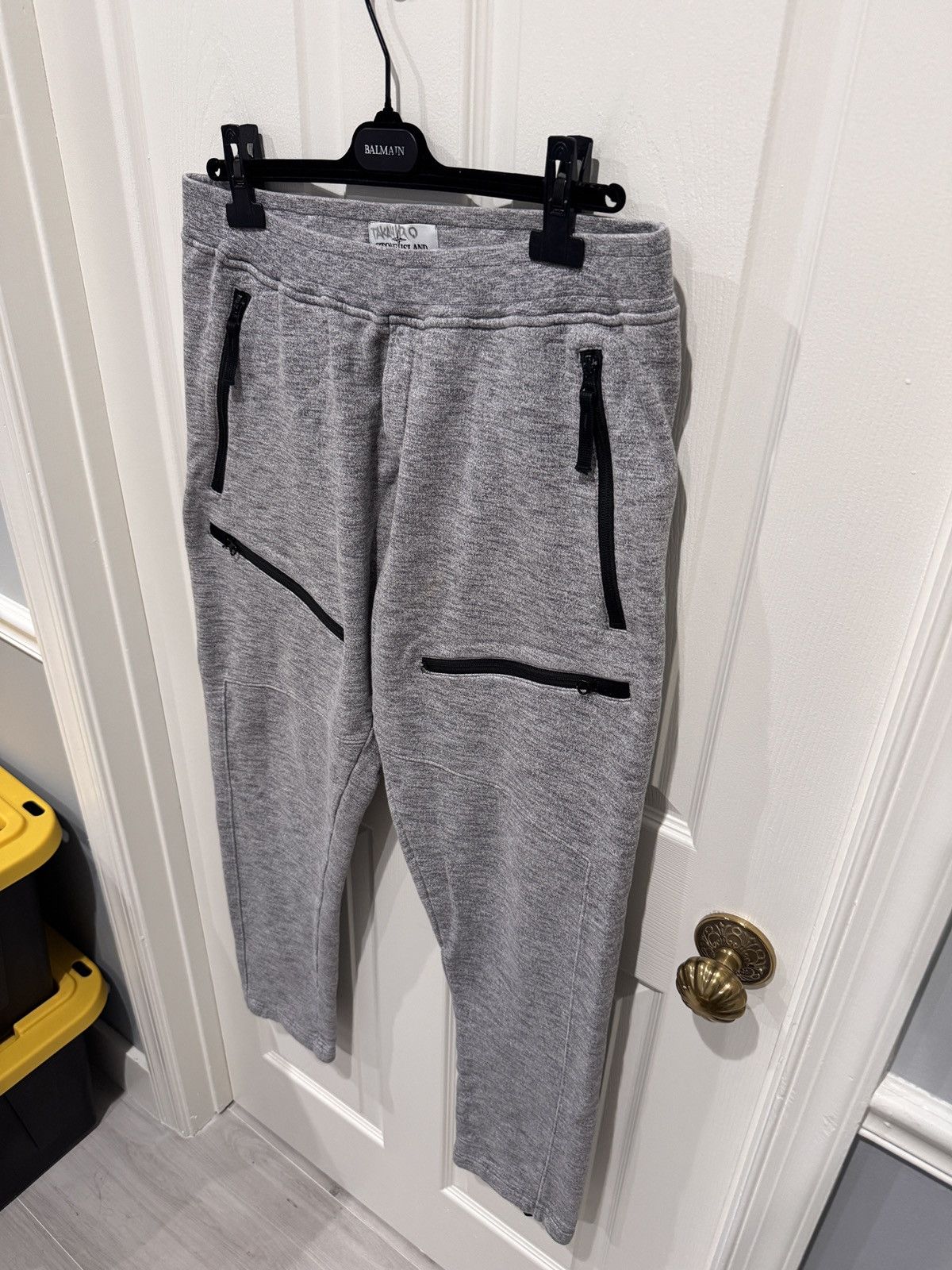 Stone Island Stone Island Grey Patch Program Sweatpants Size L fits 32-36 Size US 34 / EU 50 - 3 Thumbnail