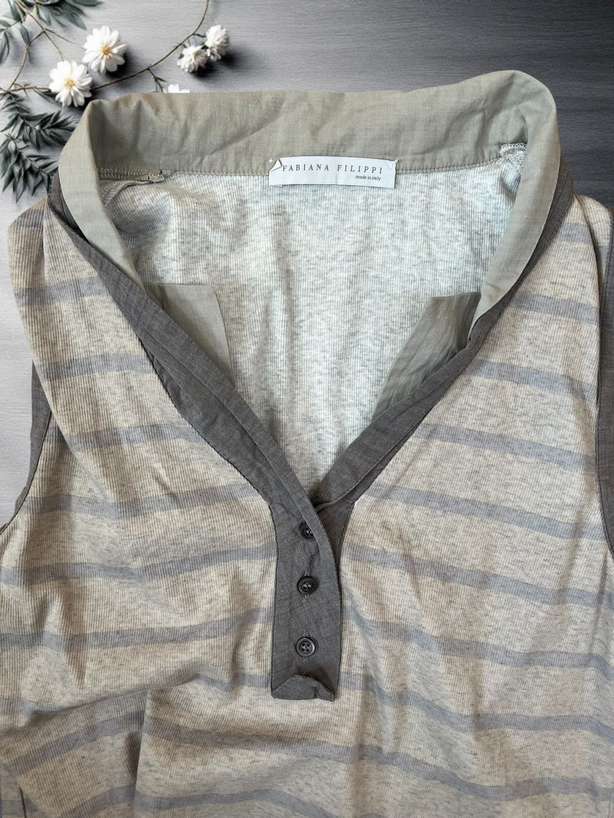 Fabiana Filippi Fabiana Filippi sleeveless blouse size S Size S / US 4 / IT 40 - 5 Thumbnail