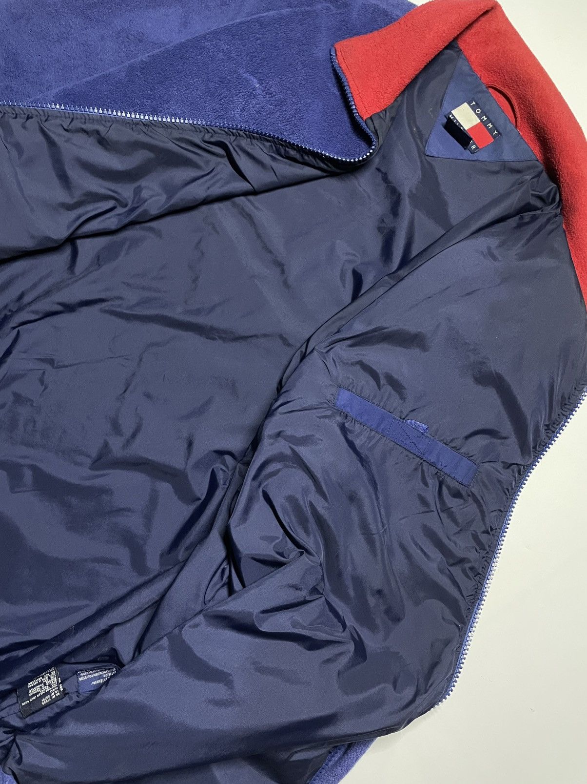 Tommy Hilfiger × Vintage Tommy hilfiger big flag Warm Vintage jacket Size US L / EU 52-54 / 3 - 10 Thumbnail