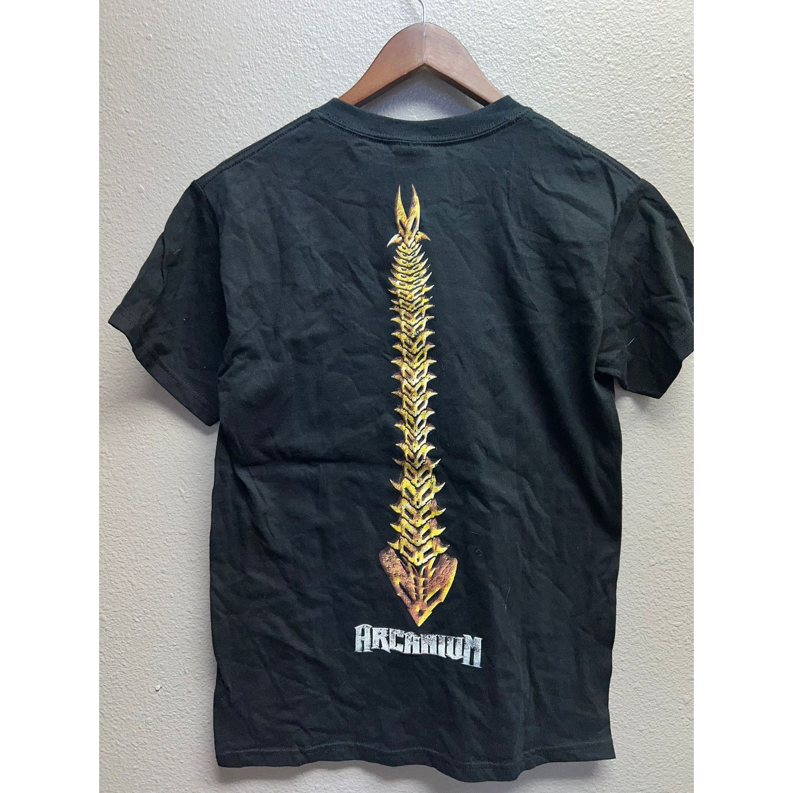 Gildan Arcanium Shirt Death Metal Graphic Tee Tour Concert Small Size US S / EU 44-46 / 1 - 5 Thumbnail