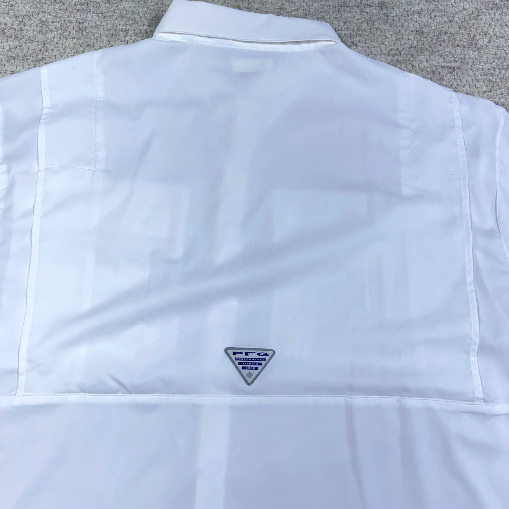 Vintage Columbia PFG Shirt Men XL White Button-Up Performance Vented Fishing Safari Shirt Size US XL / EU 56 / 4 - 7 Thumbnail
