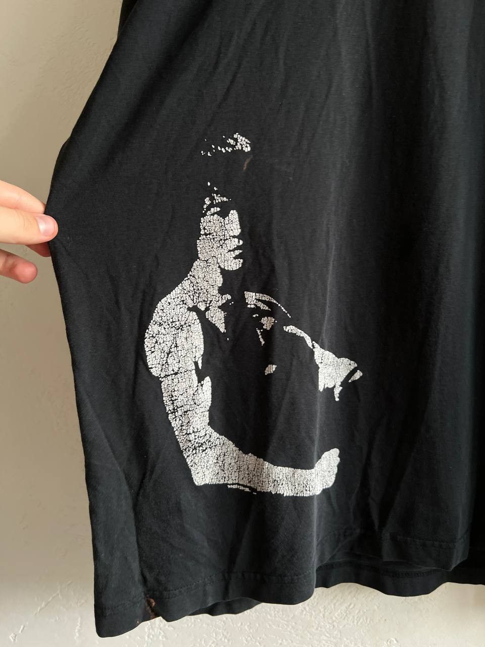 Vintage Vintage Porn Star Bruce Lee Logo Long Sleeve 90S Rare Tee Size US L / EU 52-54 / 3 - 7 Thumbnail