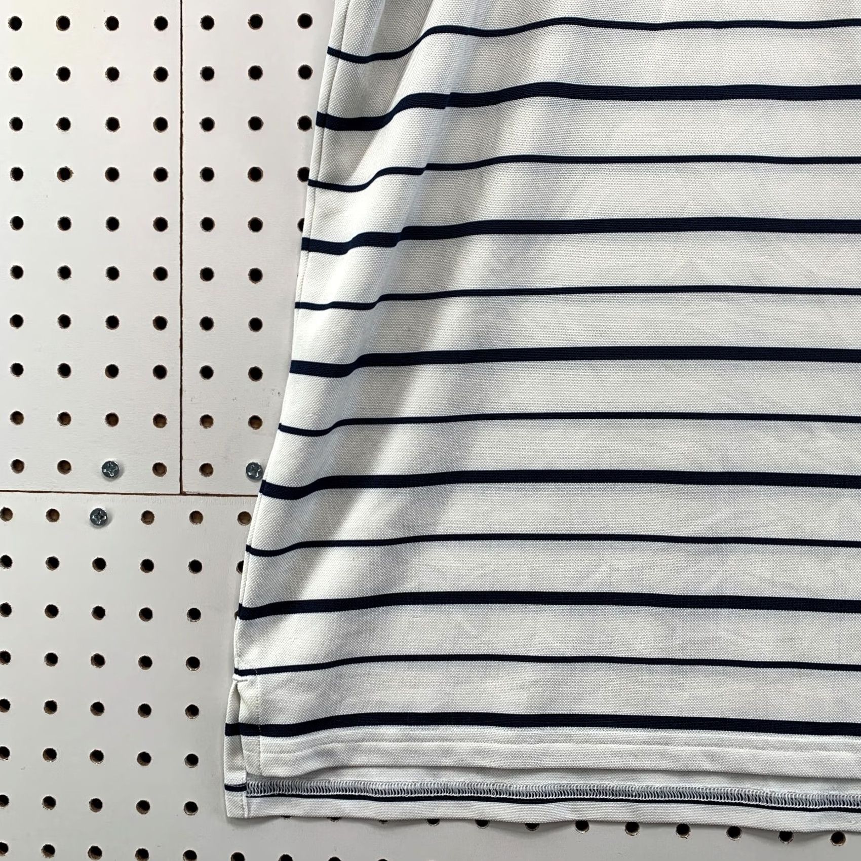 Bonobos Bonobos Polo Collared Shirt White Blue Striped Mens Small Golf Size US S / EU 44-46 / 1 - 3 Thumbnail