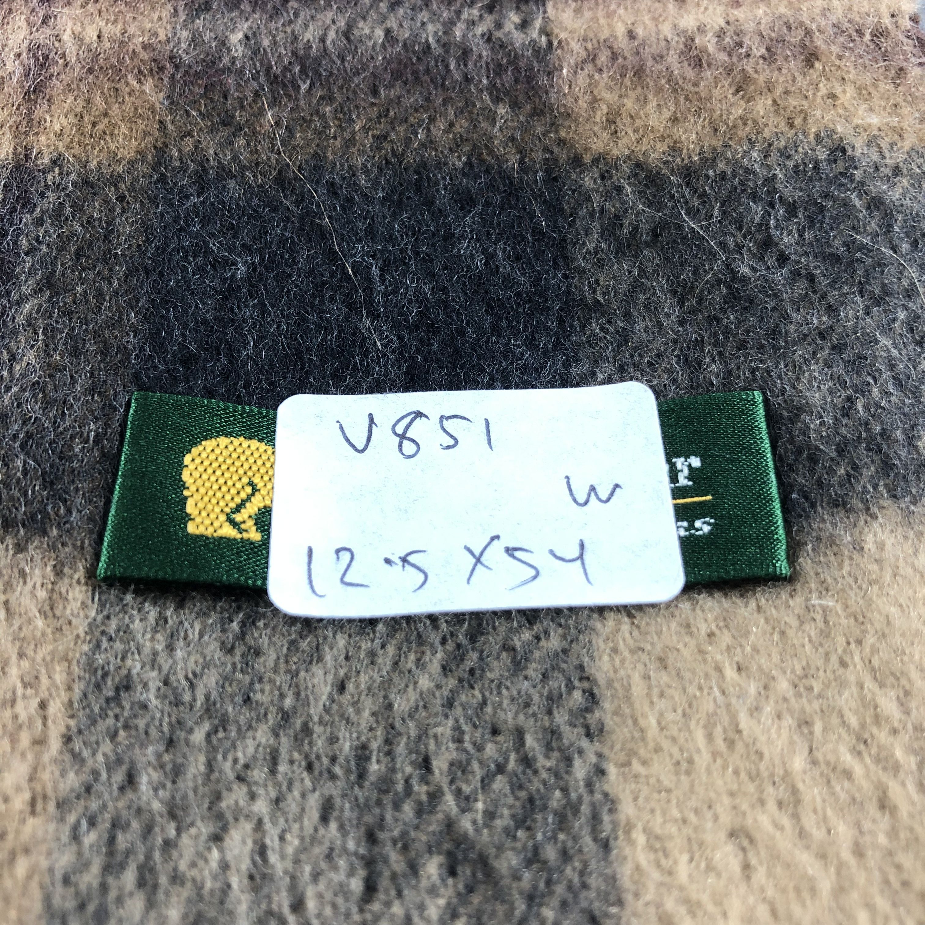 Golden Bear Golden Bear Tartan Cashmere Scarf Muffler V851 Size ONE SIZE - 10 Thumbnail