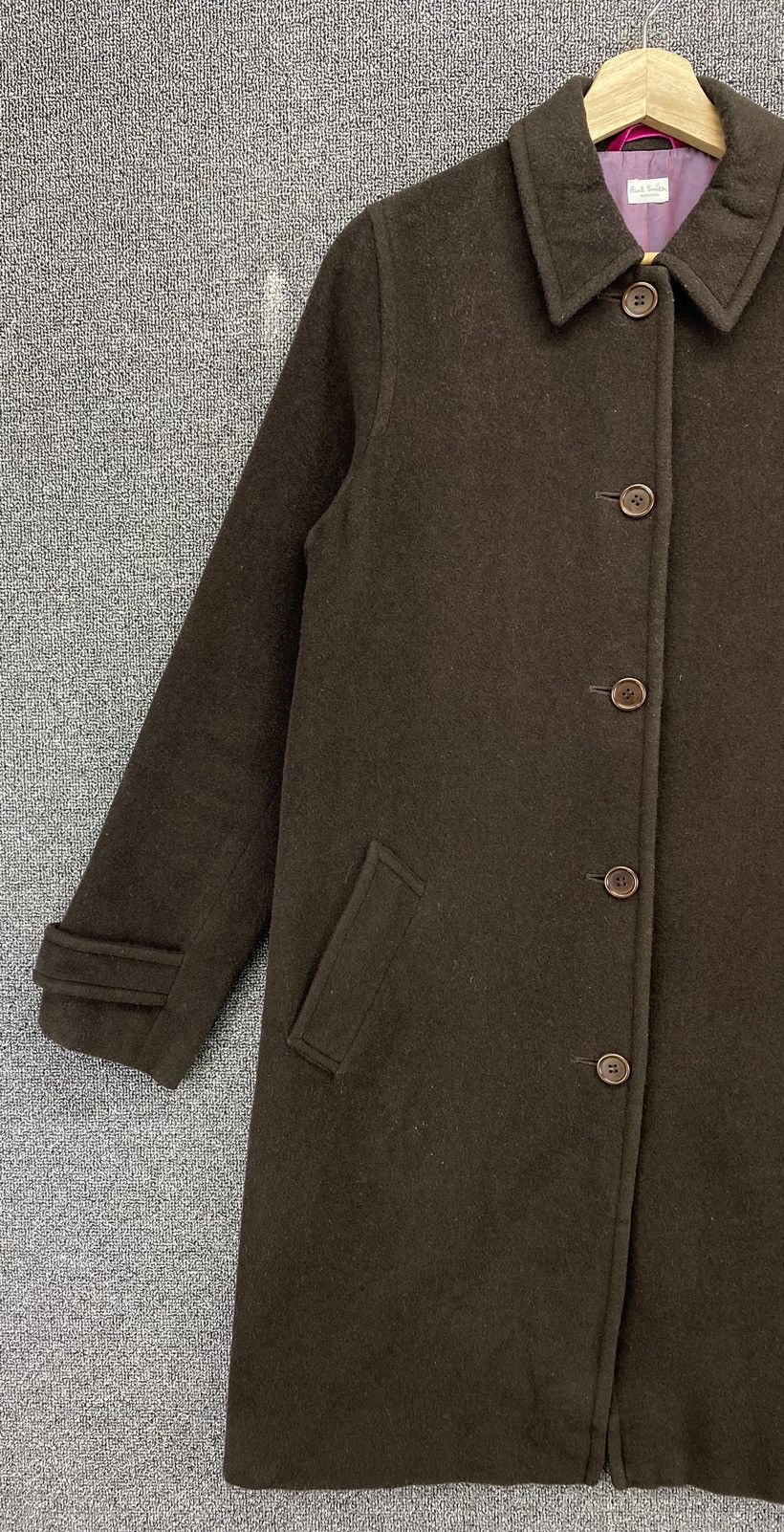 Paul Smith Vintage Paul Smith Women Wool Coat Long Jacket Size S / US 4 / IT 40 - 3 Thumbnail