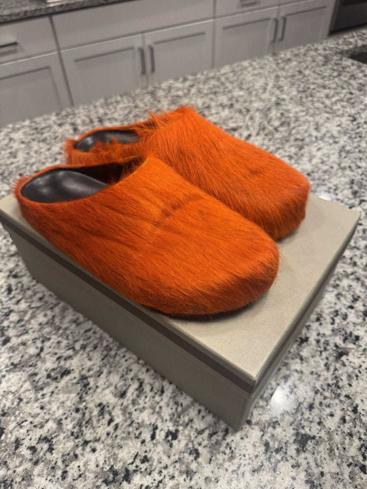 Marni Men's Sabot Fussbett Mule