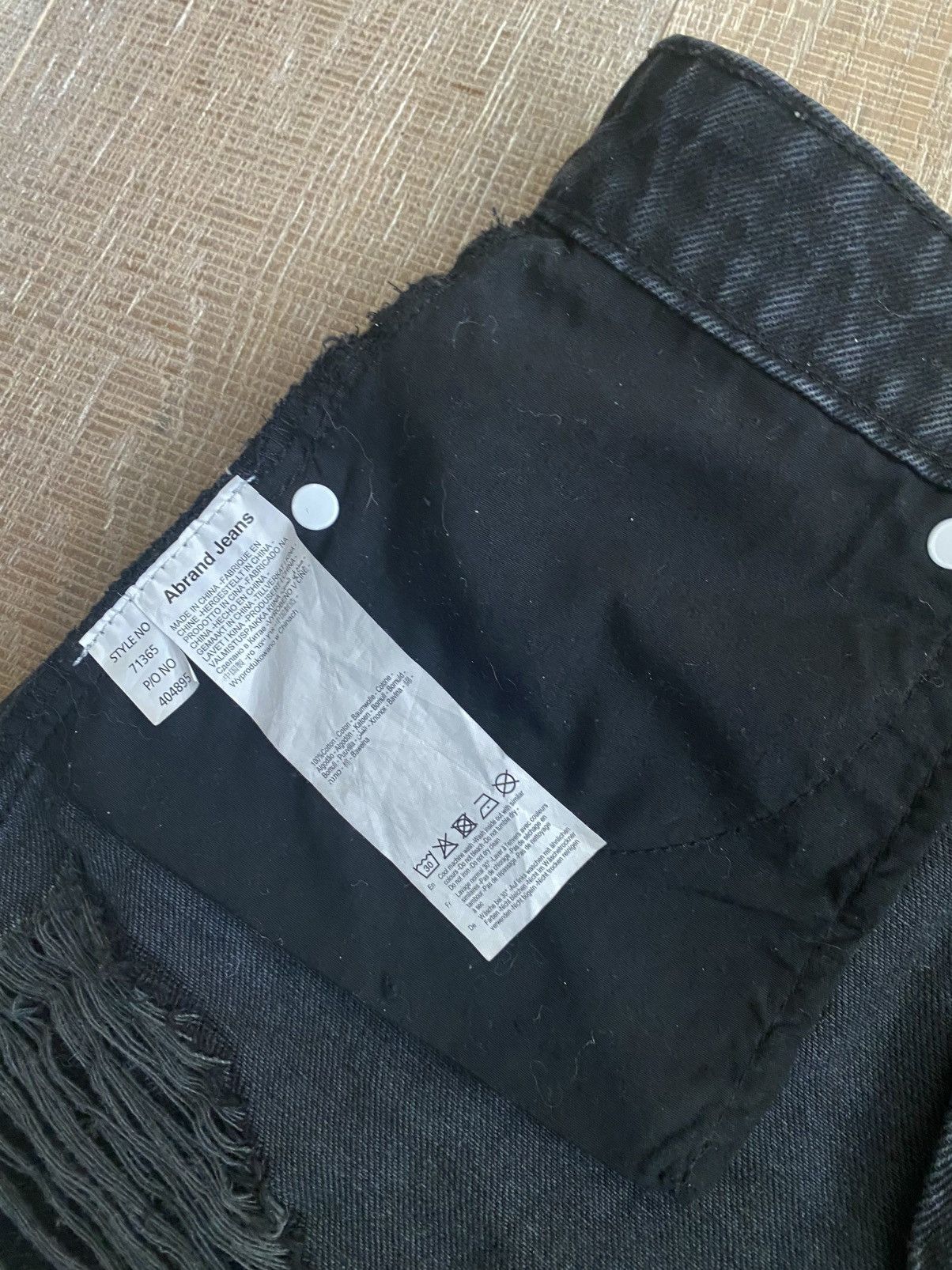Urban Outfitters Urban Outfitters Abrand High Waisted Denim Shorts Size 28" / US 6 / IT 42 - 7 Thumbnail