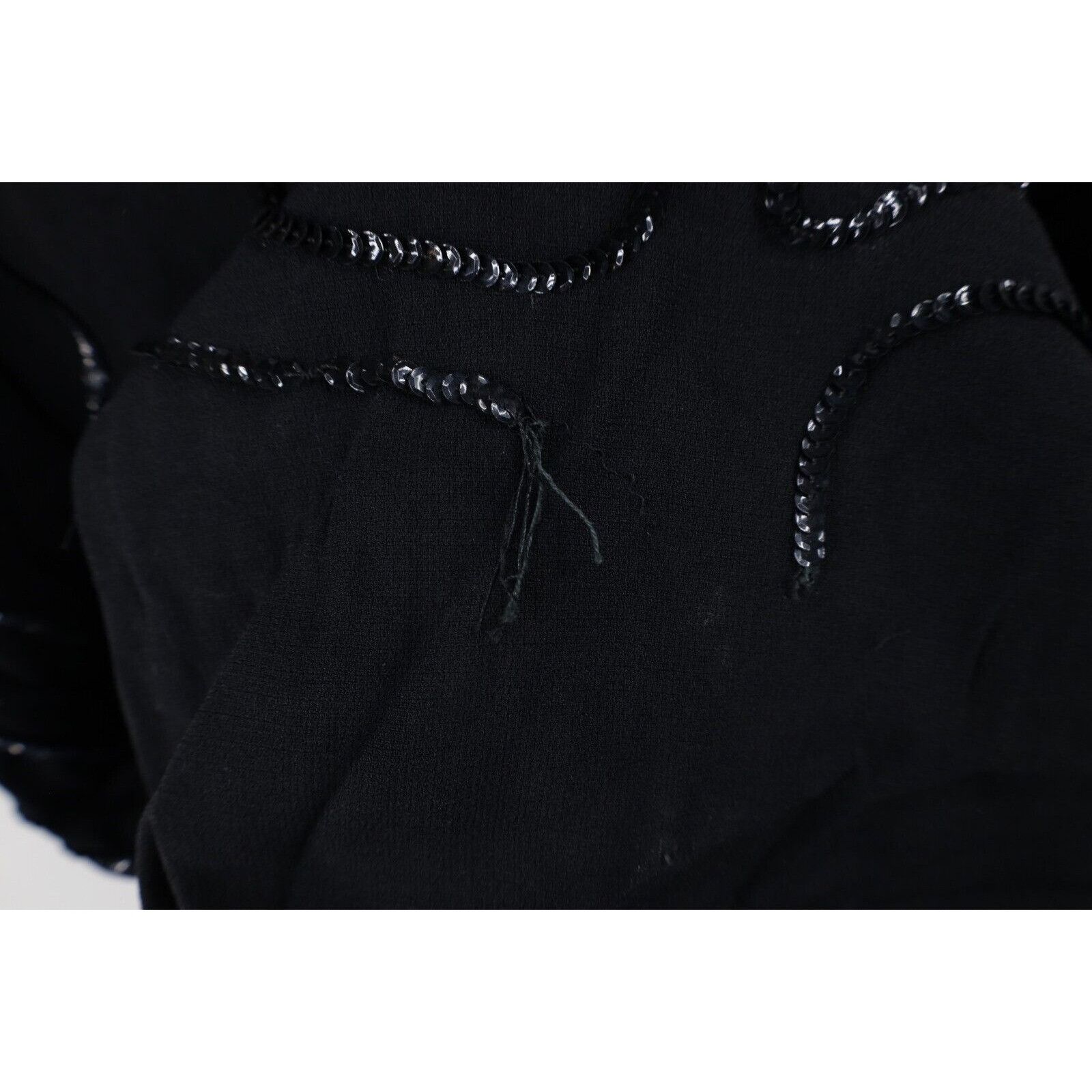 Vintage Vintage 60s 70s Rockabilly Distressed Sequined Dress Size M / US 6-8 / IT 42-44 - 5 Thumbnail