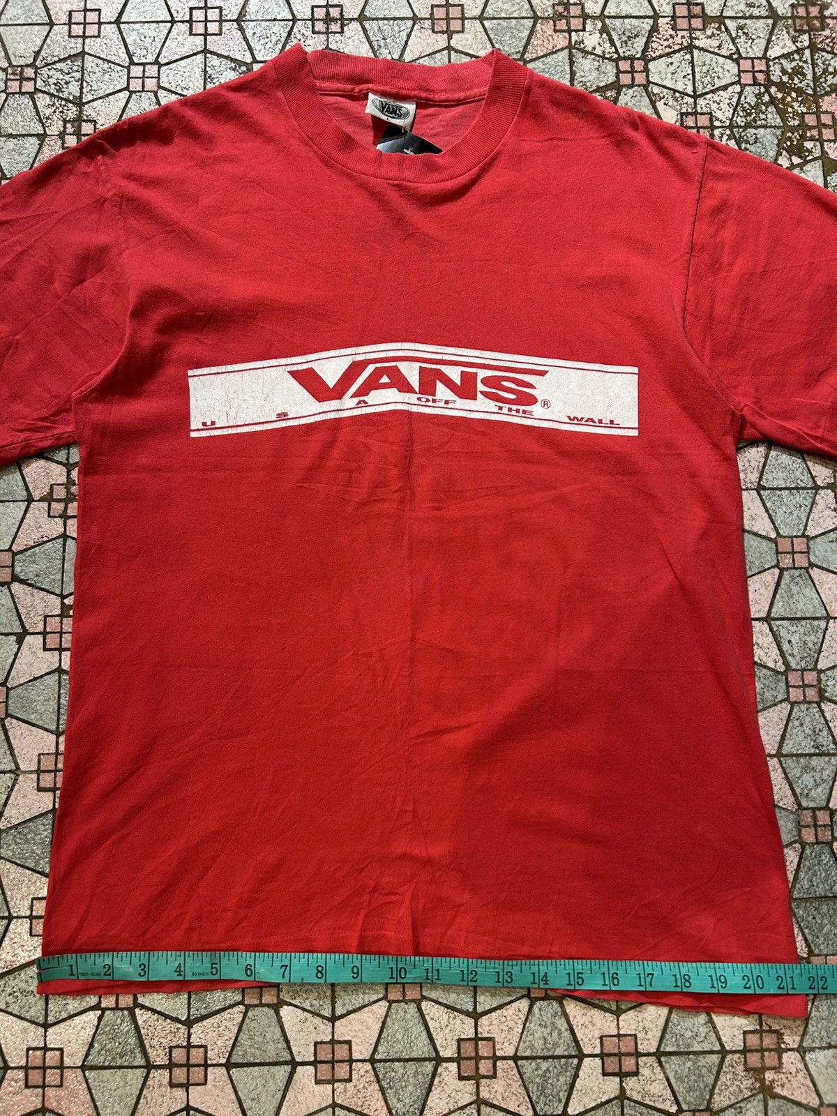 Vans Vintage 90s Vans Skateboards Tee Size US M / EU 48-50 / 2 - 13 Thumbnail