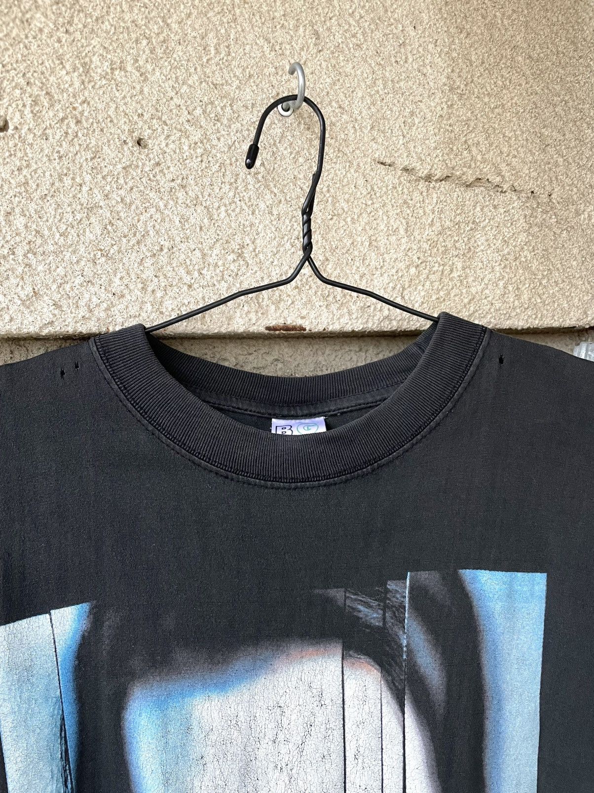 Band Tees Vintage 90s Marilyn Manson The Long Road Out Of Hell T-Shirt Size US XL / EU 56 / 4 - 7 Thumbnail