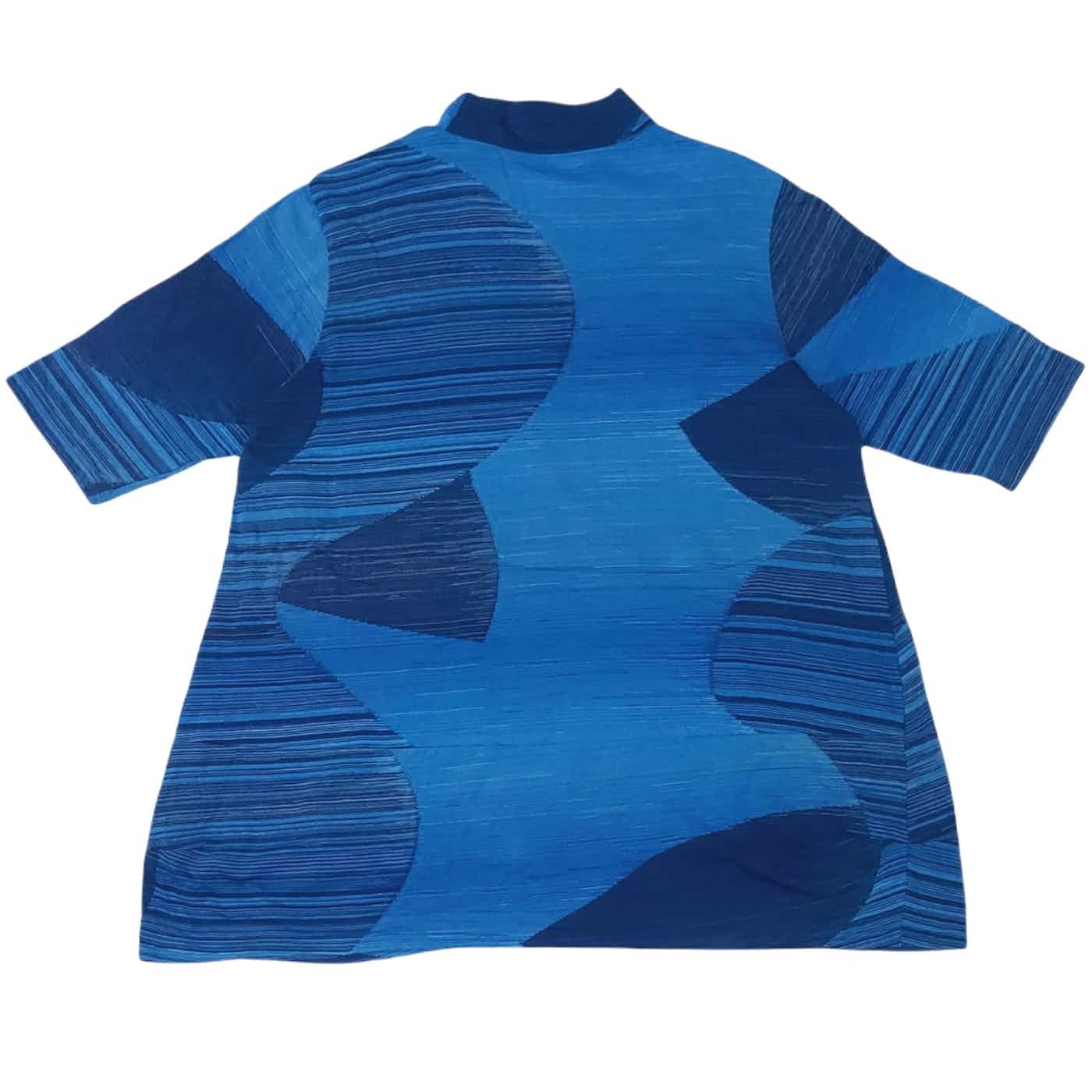 Japanese Brand Rare! Keiko Kishi Japanese Designer Turtle Neck S/sleeve Size L / US 10 / IT 46 - 2 Thumbnail