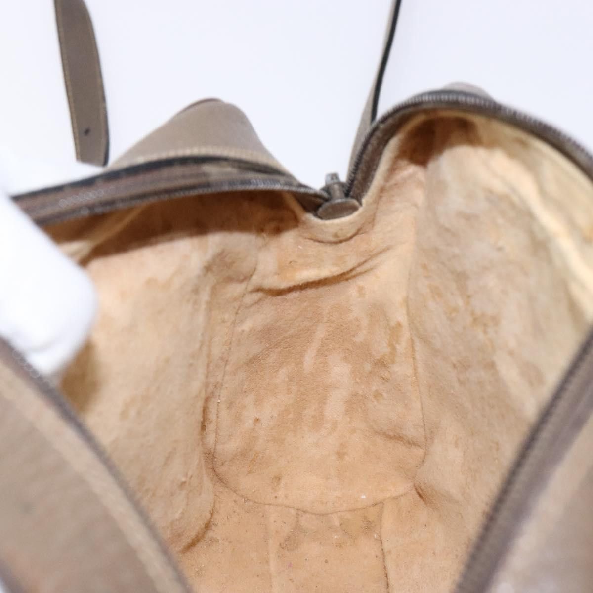 Gucci GUCCI GG Supreme Web Sherry Line Shoulder Bag Pvc Beige 68 Size ONE SIZE - 18 Thumbnail
