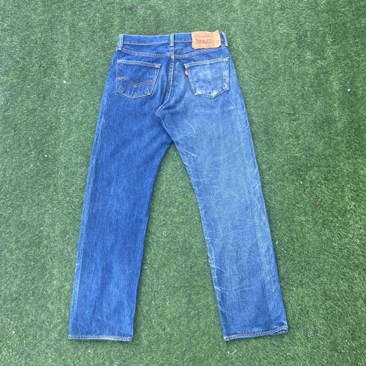 Levi's × Levi's Vintage Clothing × Vintage VINTAGE 90s LEVI’S 501 DISTRESSED JEANS Size US 31 - 2 Thumbnail
