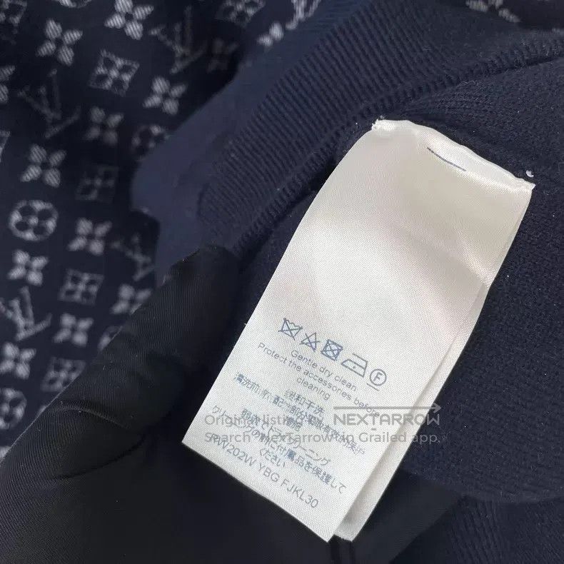 Louis Vuitton Louis Vuitton Sheep Cashmere Red and Blue Contrast Patchwo Size US L / EU 52-54 / 3 - 7 Thumbnail