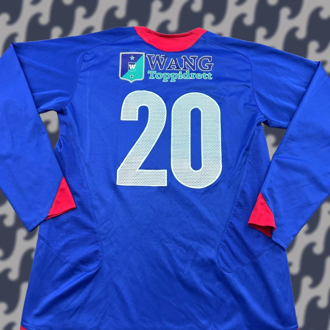 Nike Nike 2006-2007 Home Football Jersey Mens Medium Blue Nike Shirt Mens Football Jersey Size US M / EU 48-50 / 2 - 1 Thumbnail