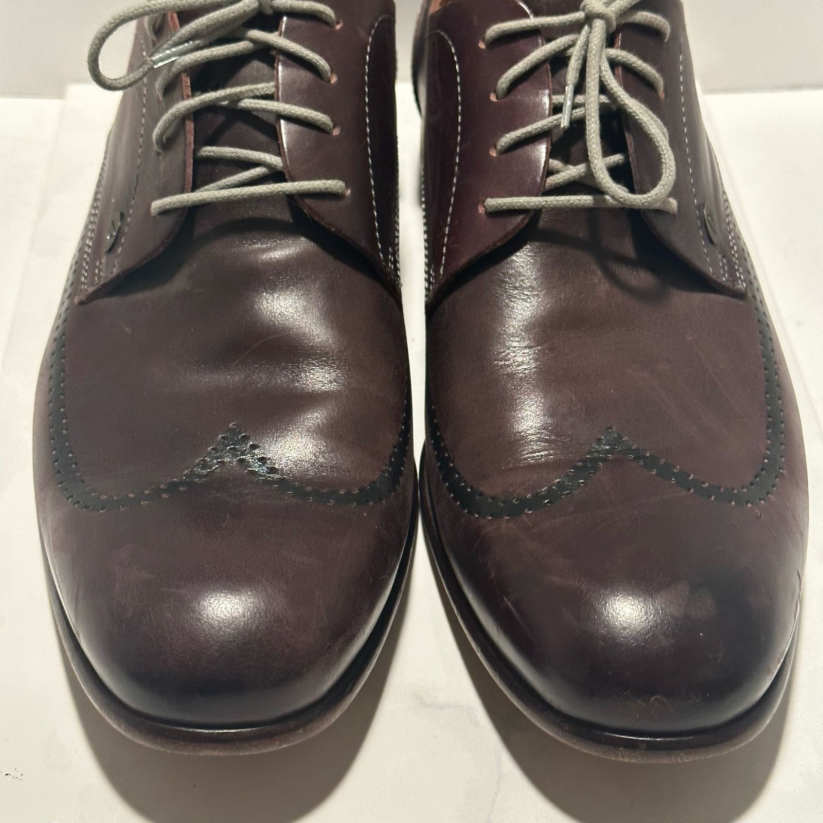 Bacco Bucci BACCO BUCCI Men's Dress Shoes Sz13 Vero Cuoio Brown Leather Size US 13 / EU 46 - 10 Thumbnail