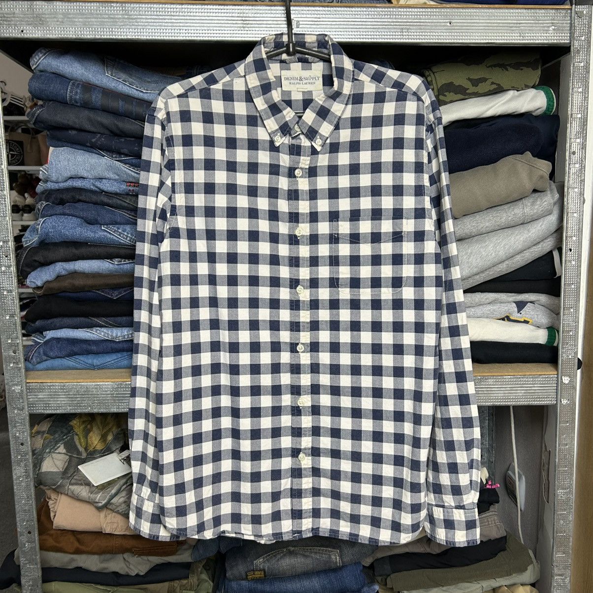 Denim & Supply Ralph Lauren Mens Denim & Supply Ralph Lauren Flannel button shirt Size US L / EU 52-54 / 3 - 1 Thumbnail