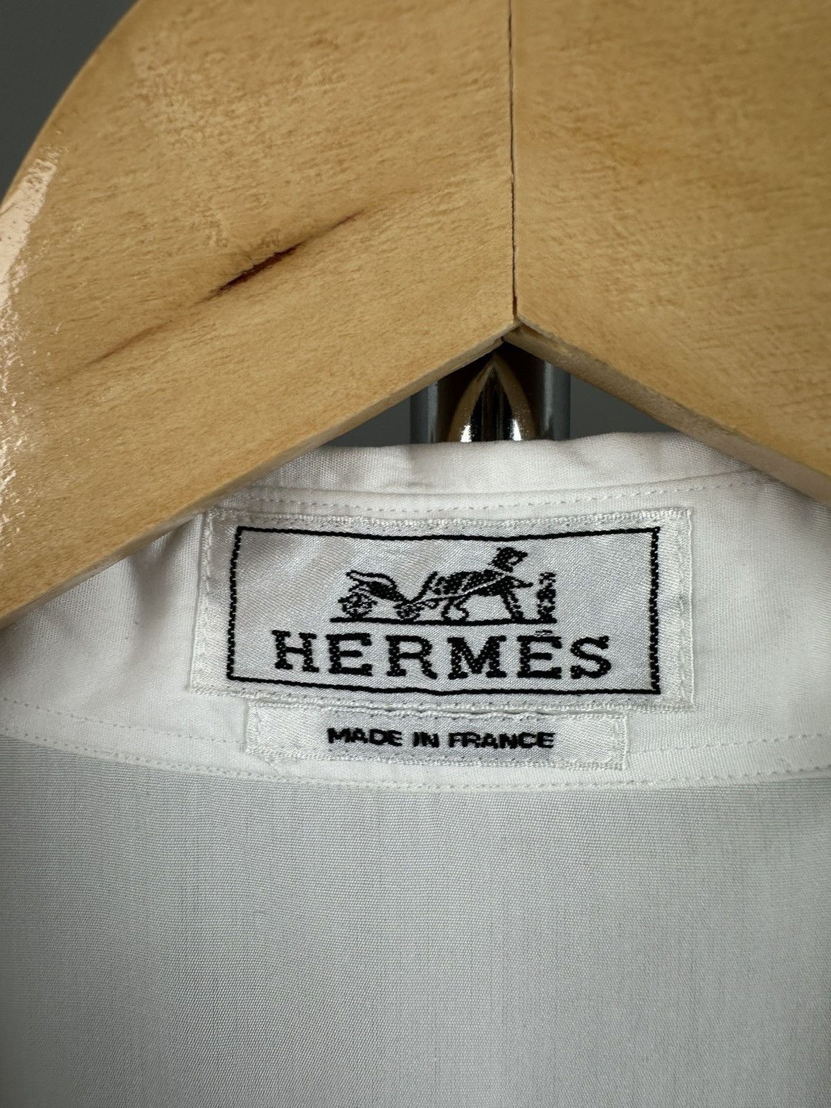 Hermes Hermes - Pipping Lines - Button Down Shirt Size US S / EU 44-46 / 1 - 9 Thumbnail