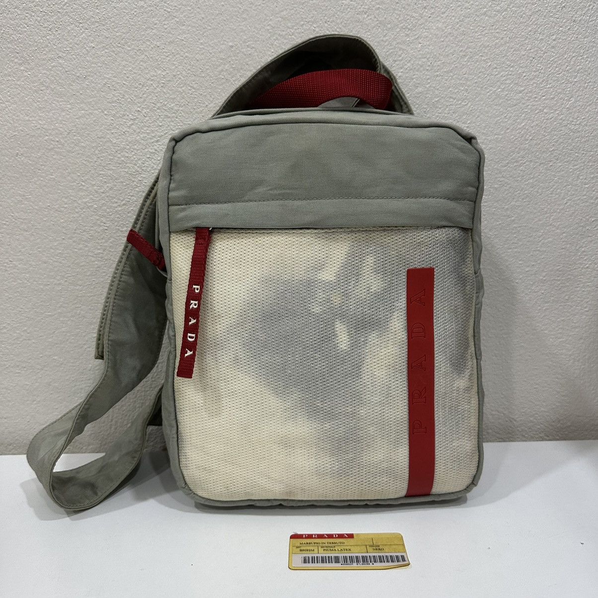 Prada PRADA SPORT 1999 LINEA ROSSA SLING BACKPACK BAG Size ONE SIZE - 4 Thumbnail