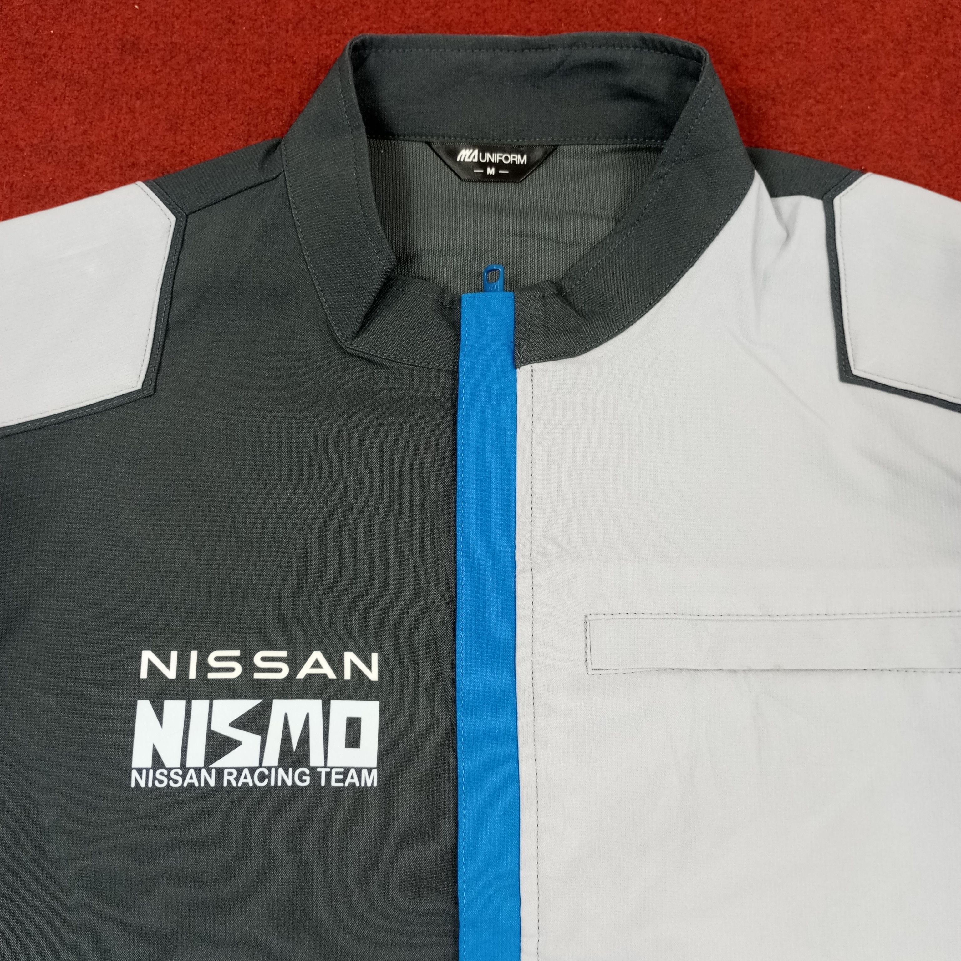 Japanese Brand Nismo Nissan Racing Team Workwear Custom Jacket c215n15 Size US XL / EU 56 / 4 - 4 Thumbnail