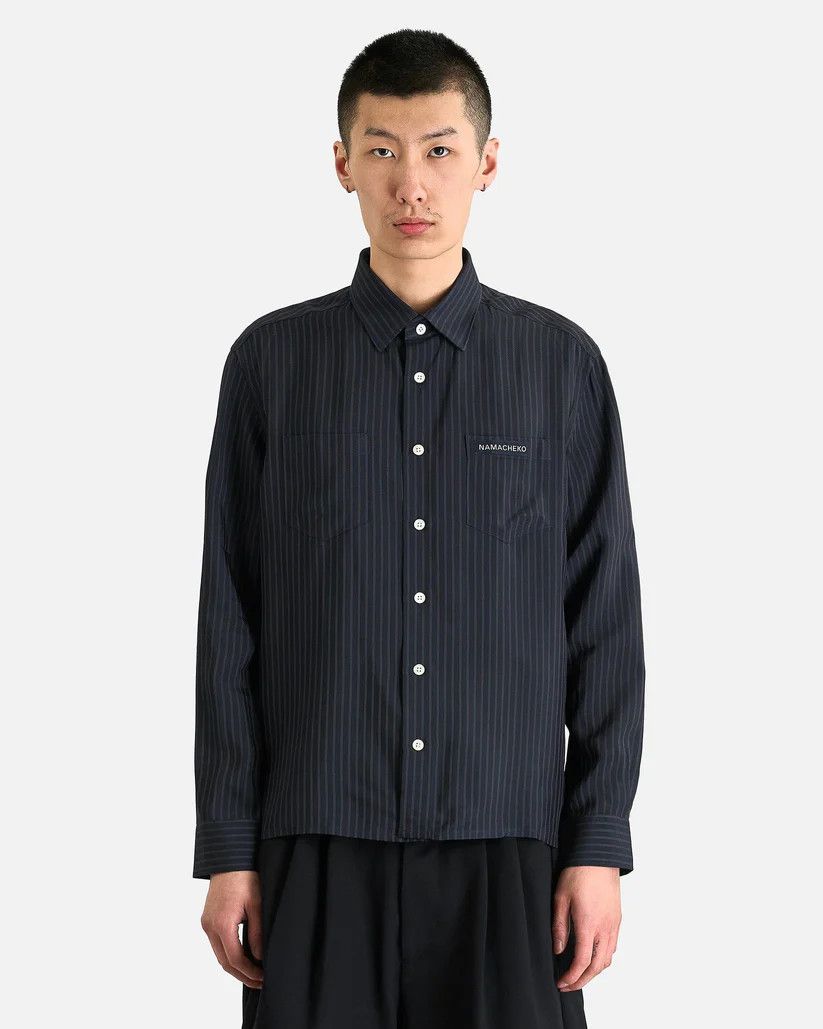 o1s1v1r1oon0825 Guardia Shirt in Midnight Blue