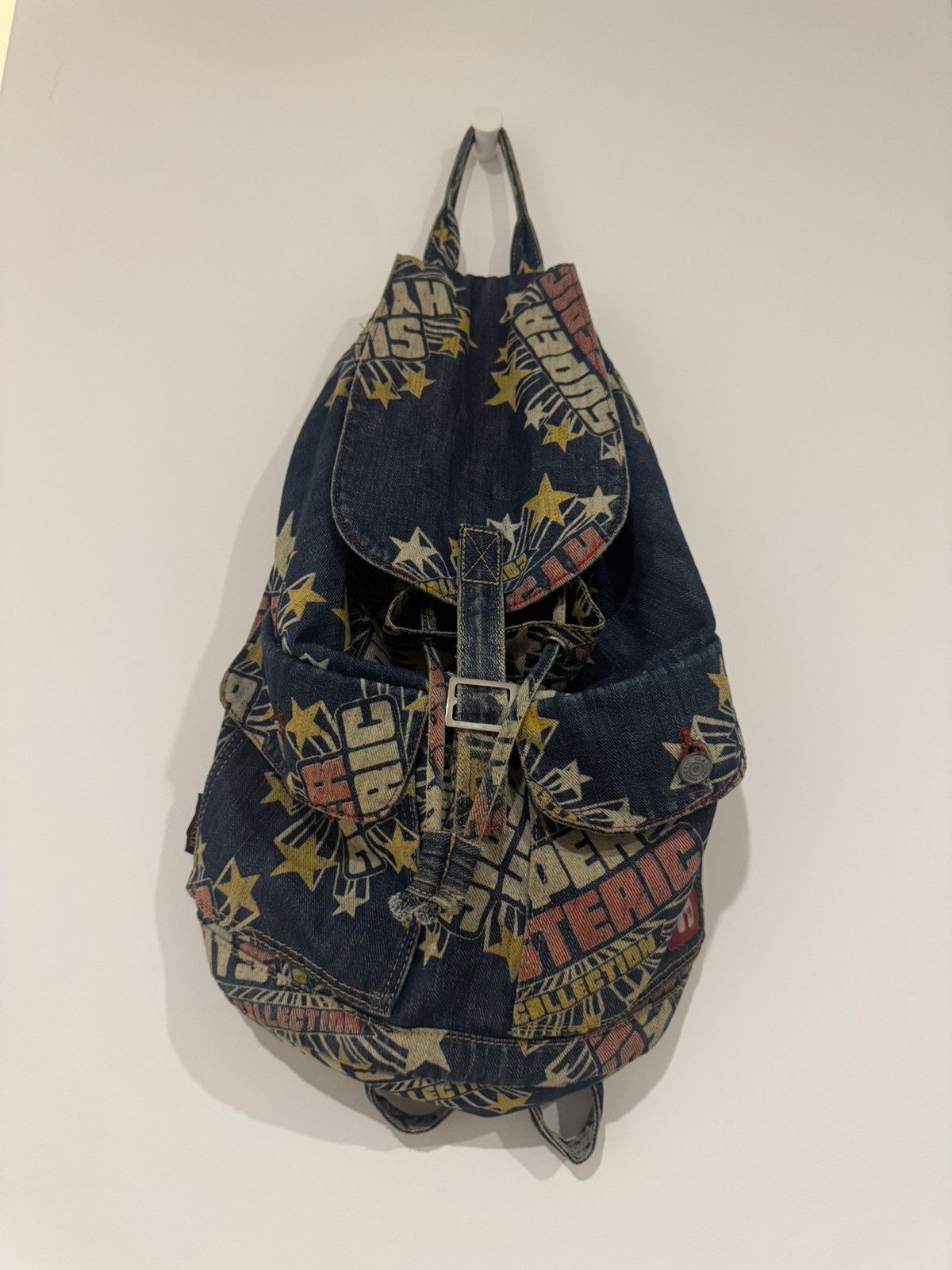 Hysteric Glamour Hysteric Glamour Denim Backpack Size ONE SIZE - 1 Thumbnail