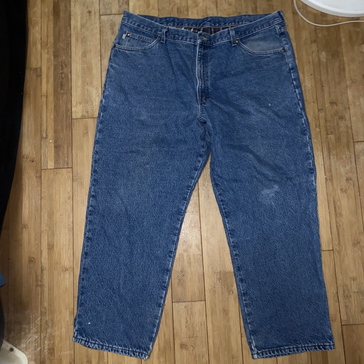 L.L. Bean Vintage LL Bean Flannel Lined Jeans Size US 42 / EU 58 - 3 Thumbnail