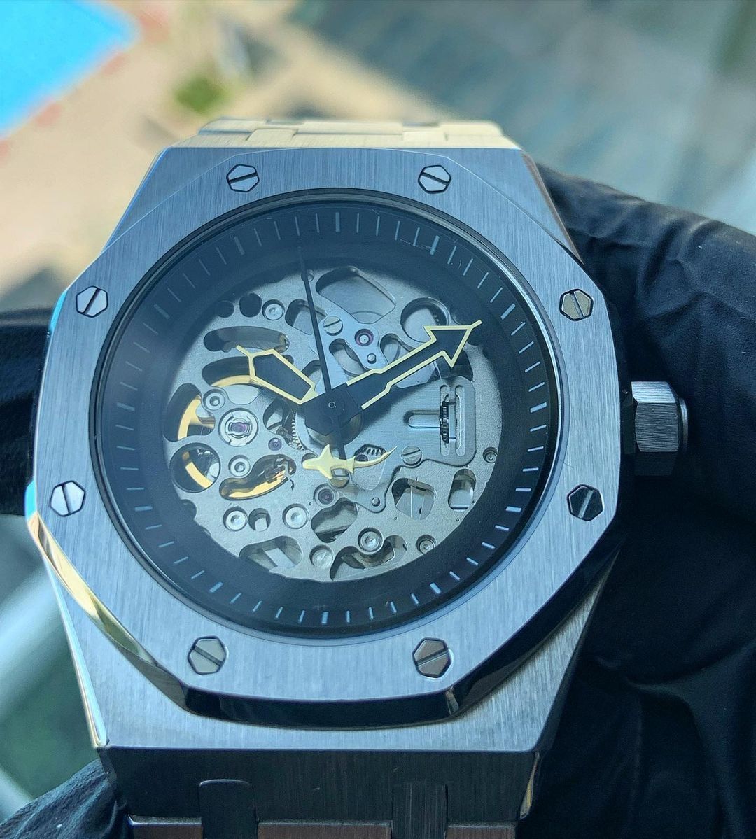 Custom Seiko Custom Seikoak Skeleton 42mm | Grailed