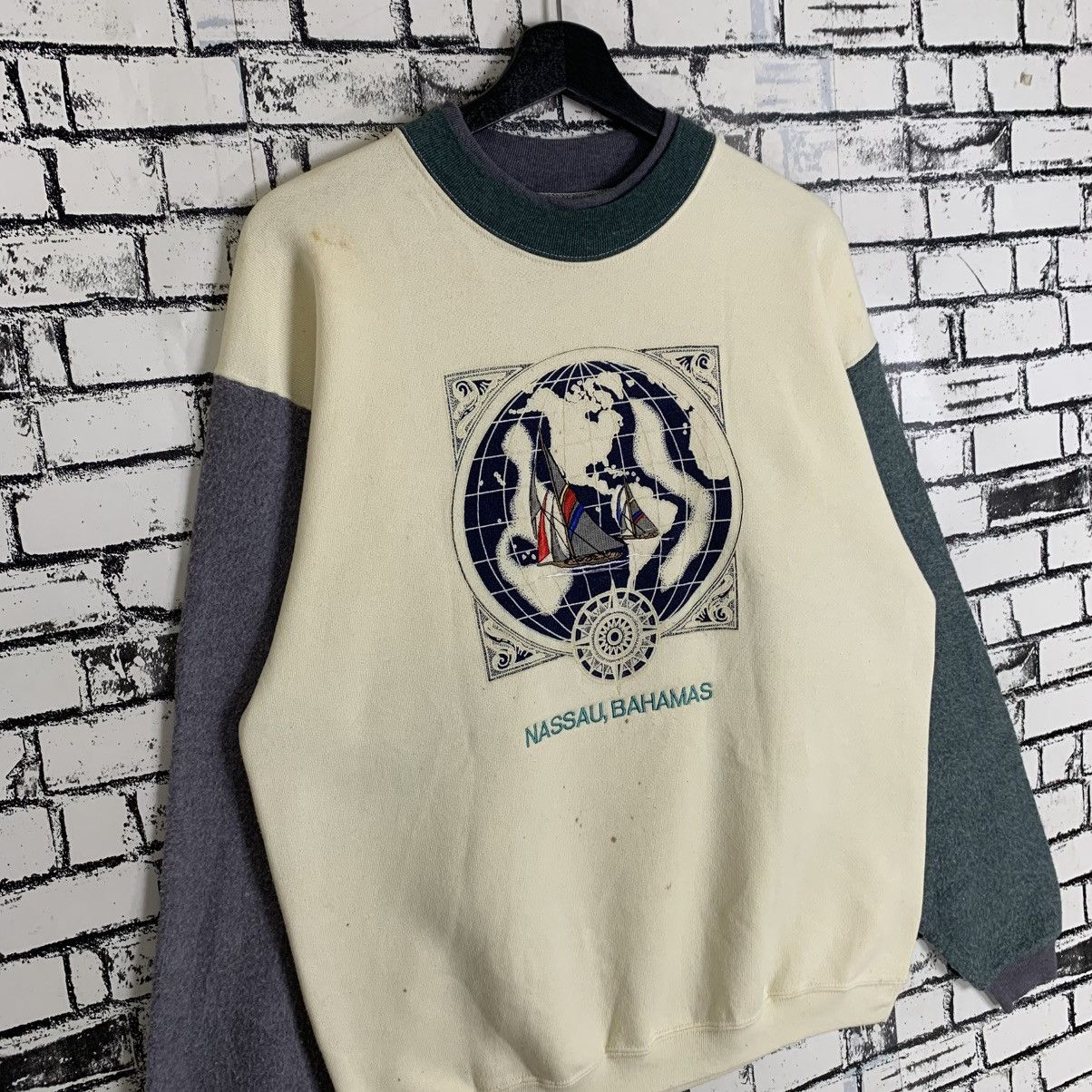 Designer × Vintage Vintage Nassau Bahamas Sweatshirt Size US M / EU 48-50 / 2 - 6 Thumbnail