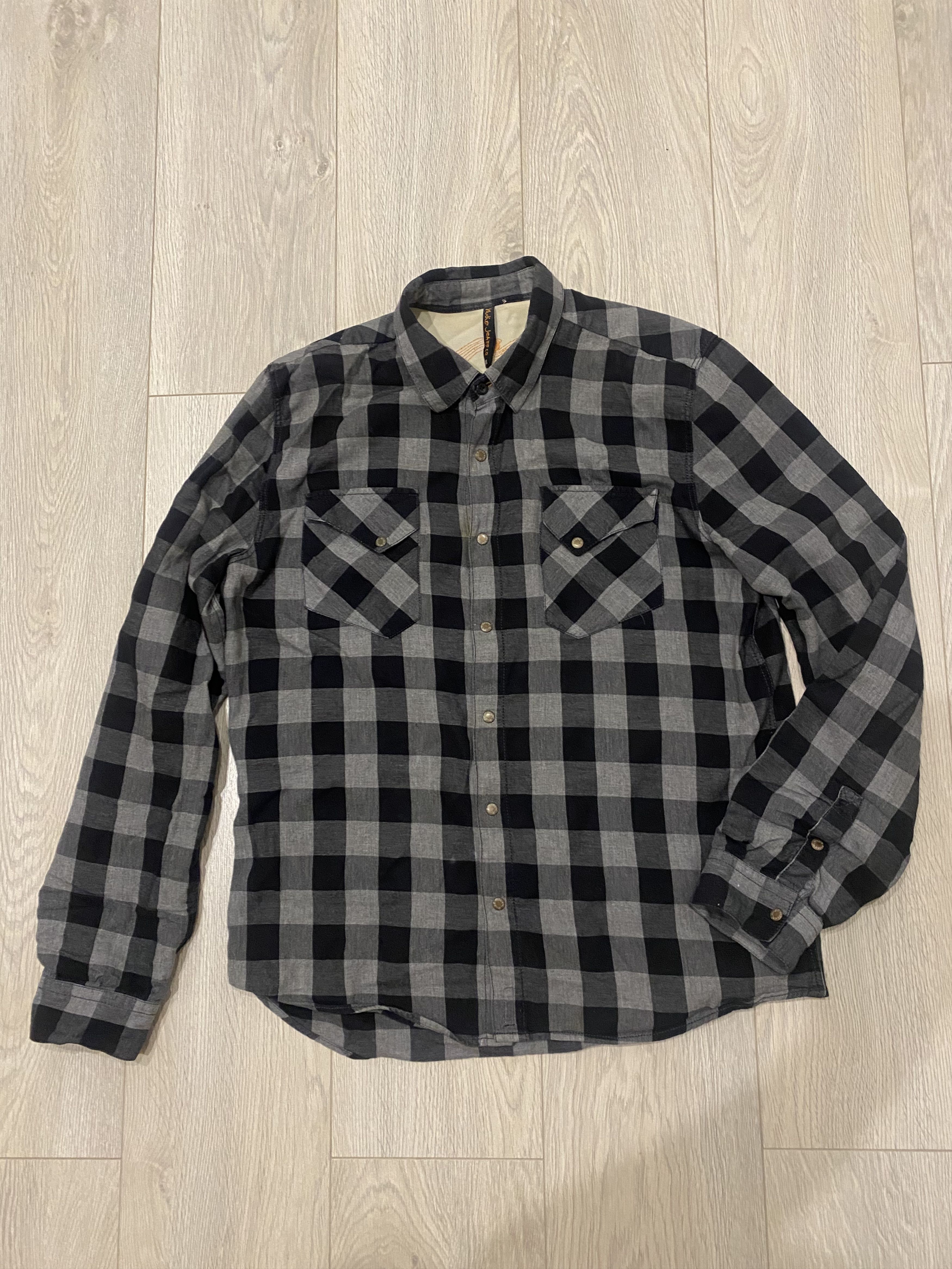 Nudie Jeans Nudie Jeans Flannel Shirt Size US XL / EU 56 / 4 - 2 Thumbnail