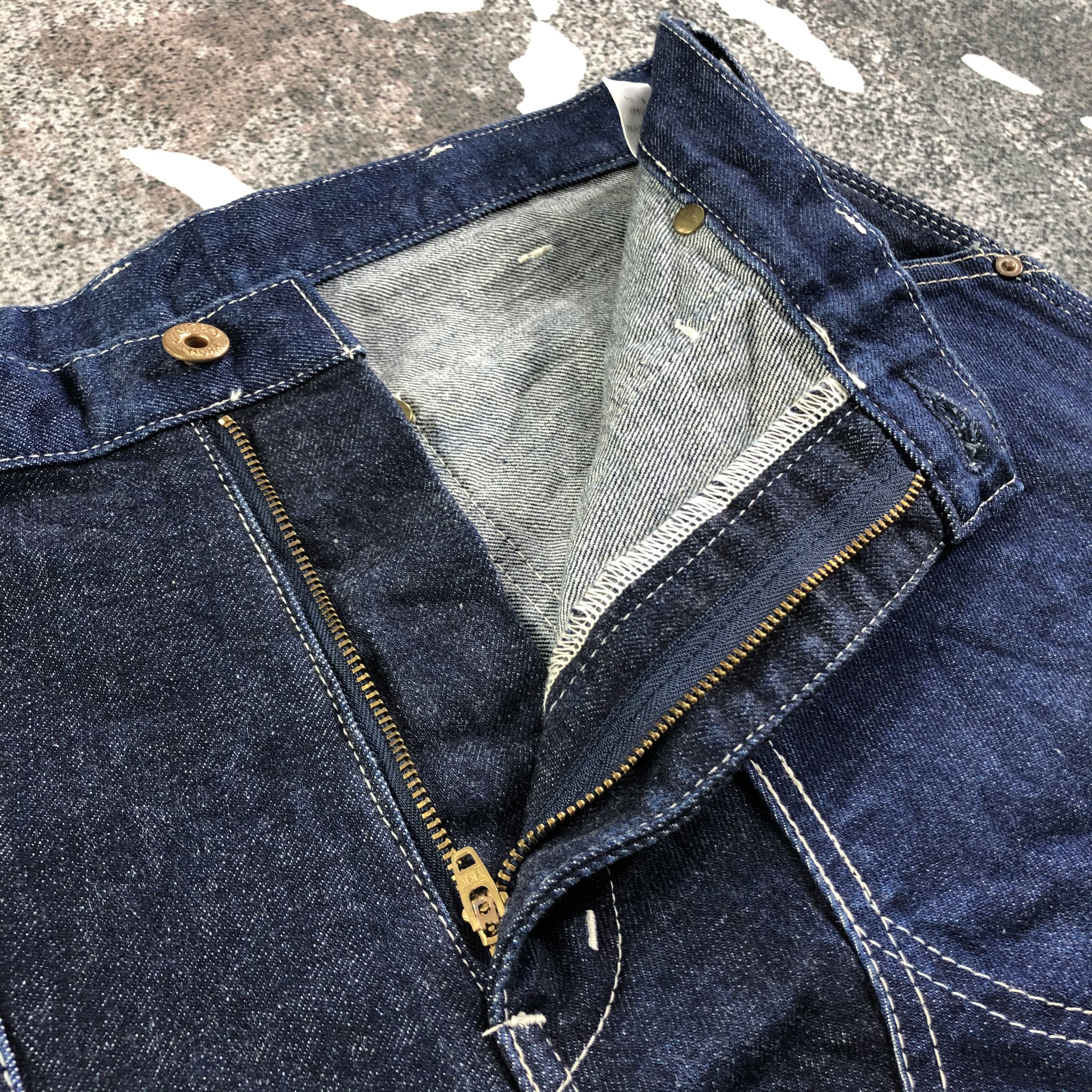 Japanese Brand Japanese Brand Denim Matsuya Double Knee Jeans KJ2079 Size US 34 / EU 50 - 7 Thumbnail