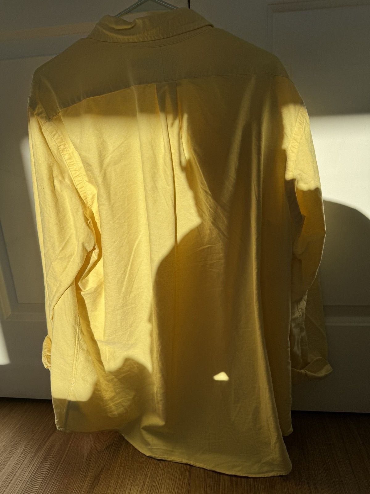 Polo Ralph Lauren Oxford Shirt Polo Ralph Lauren Shirt Yellow XL Preowned Size US L / EU 52-54 / 3 - 2 Thumbnail