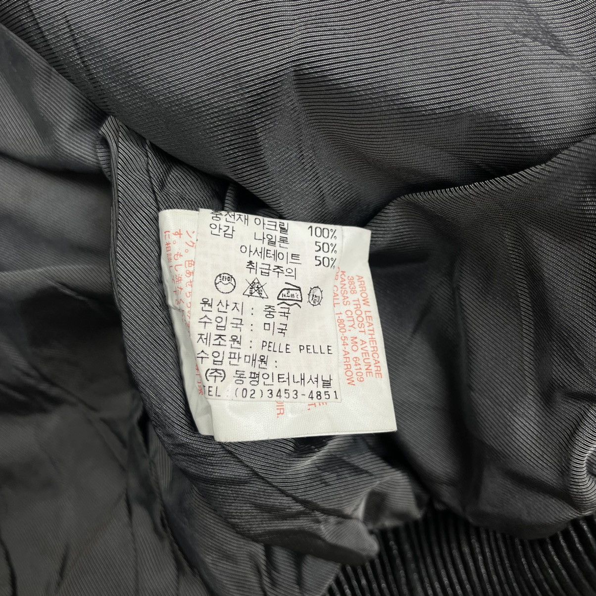 Pelle Pelle Pelle Pelle Marc Buchanan dragon embroidery leather jacket Size US L / EU 52-54 / 3 - 12 Thumbnail