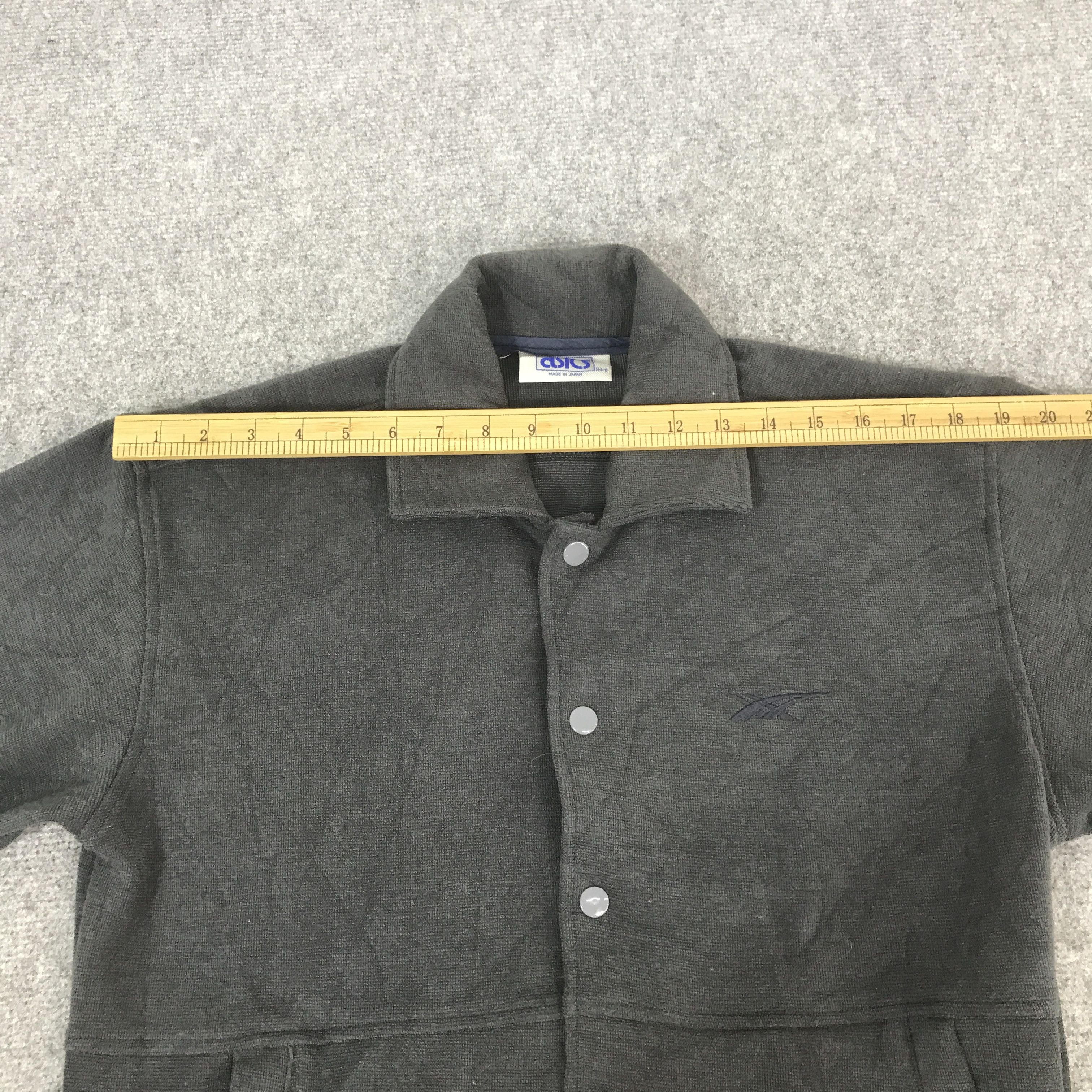 Asics Vintage asics Snap Button jacket K50B25 Size US L / EU 52-54 / 3 - 5 Thumbnail