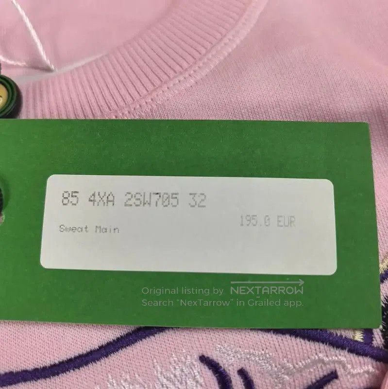 Kenzo Kenzo Pink Tiger Head Long Sleeve Sweater . Size L / US 10 / IT 46 - 6 Thumbnail