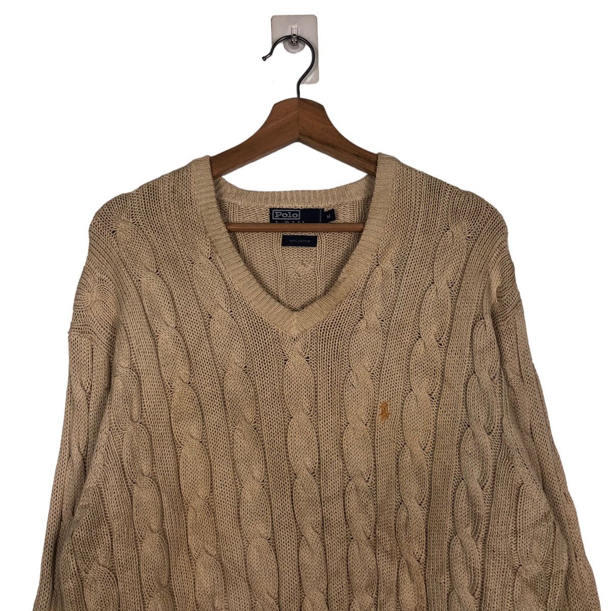 Polo Ralph Lauren 🔥Vintage Knit Sweatshirt Cardigan Polo Ralph Lauren Size US M / EU 48-50 / 2 - 3 Thumbnail