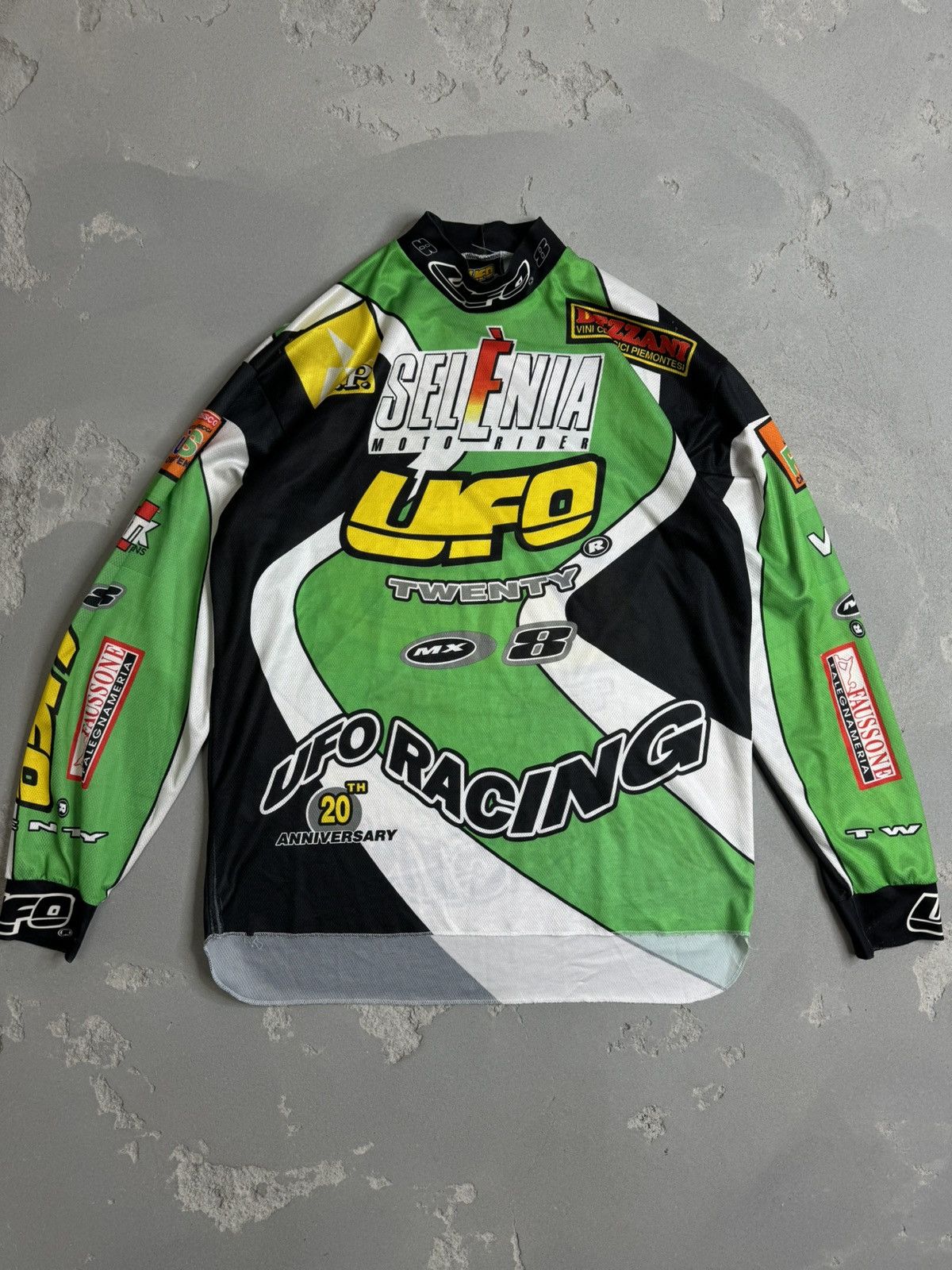 Vintage Vintage UFO 20th Anniversary Moto Racing Jersey Size US XL / EU 56 / 4 - 1 Thumbnail